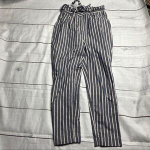 Urban Outfitters chambray high rise pants 2 crop